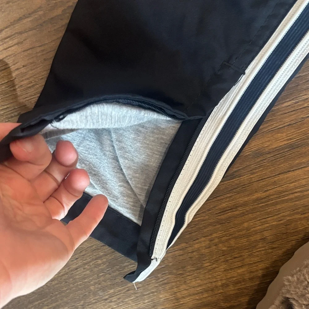 OshKosh B'gosh Black Joggers with White Stripes